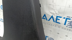 Honda Insight 19-22 black center pillar trim, lower left, scratches