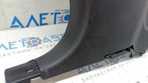 Honda Insight 19-22 black center pillar trim, lower left, scratches