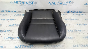 Lexus CT200h 11-13 passenger seat upholstery, black leather, dry-cleanable