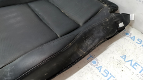 Lexus CT200h 11-13 passenger seat upholstery, black leather, dry-cleanable