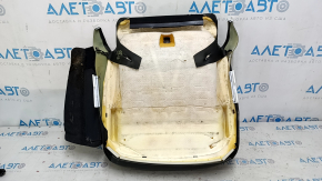 Lexus CT200h 11-13 passenger seat upholstery, black leather, dry-cleanable