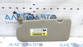 Right sun visor for Honda CRV 17-19, beige, with backlight, without hook, for cleaning