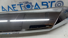 Upper grill molding for Honda Insight 19-22, chrome, sand, broken fasteners