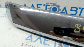 Upper grill molding for Honda Insight 19-22, chrome, sand, broken fasteners