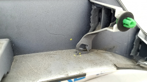 Honda Insight 19-22 trunk lid trim with emblem, broken fastener, broken fasteners