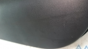 Black front right door panel for a 19-22 Honda Insight, armrest and trim, cloth, dry-cleanable, scratches