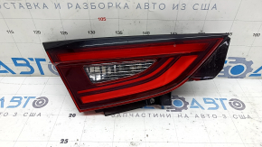Honda Insight 19-22 left trunk lid inner light scratches