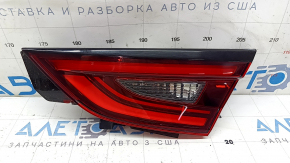 Honda Insight 19-22 right trunk lid inner light scratches