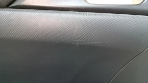 Door trim panel rear left Honda Insight 19-22 black, armrest rag black, scratches, worn