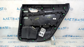 Door trim panel rear left Honda Insight 19-22 black, armrest rag black, scratches, worn