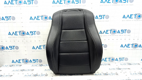 Mercedes W167 GLE 350 450 20-23 driver's seat back upholstery, black leather, perforated, heated