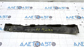 Front bumper extension lip right side Chevrolet Volt 16-