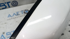 Right side mirror assembly for Honda Insight 19-20, 10-pin, camera, heated, white, sand, scratches