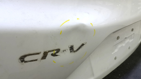 Honda CRV 17-22 electric trunk door with glass, tinted, white NH-603P, dented