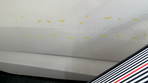 Bare rear right door, Honda Insight 19-22, white NH-788P, bumps, dent