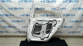 Bare rear right door, Honda Insight 19-22, white NH-788P, bumps, dent