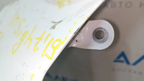 Honda Insight 19-22 front left fender with bracket, white NH-788P, painted 0.2-0.3, scratches, glue