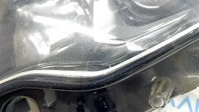 Jeep Grand Cherokee WK2 17-22 halogen front left headlight, light, without rear cover, polished, scratches
