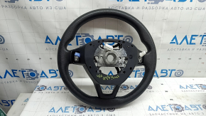 Bare steering wheel for Honda Insight 19-22, black rubber, with rear pad, needs cleaning, worn