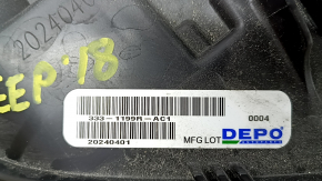 Jeep Grand Cherokee WK2 17-22 DEPO CAPA right front headlight, halogen, light, scratches