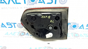 Left inner tailgate light for Jeep Grand Cherokee WK2 14-22 chrome, scratches