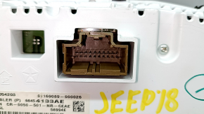 Jeep Grand Cherokee WK2 19-20 110k instrument cluster, scratches