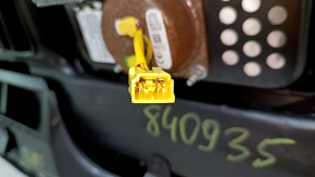 Honda Insight 19-21 black dashboard with airbag, rusty squib, needs cleaning