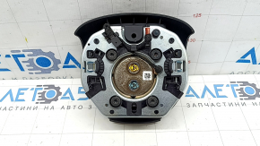 Airbag in the driver's steering wheel of the Jeep Grand Cherokee WK2 19-22, black leather, scratches