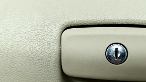 Jeep Grand Cherokee WK2 11-22 glove compartment, beige leather, 2 parts, scratches, needs cleaning