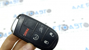 Jeep Grand Cherokee WK2 14-22 smart key, 5 buttons, scratches, worn