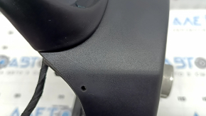 Naked steering wheel for Jeep Grand Cherokee WK2 14-22, black leather, heated, scratches for re-upholstery