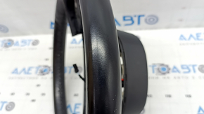 Naked steering wheel for Jeep Grand Cherokee WK2 14-22, black leather, heated, scratches for re-upholstery