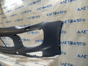Front bumper bare Porsche Cayenne 958 15-17 rest, for parking sensors, for washers