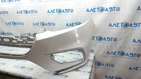 Honda Insight 19-22 white front bumper NH-788P, scratches, nicks, scuffs, broken