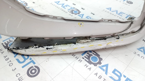 Honda Insight 19-22 white front bumper NH-788P, scratches, nicks, scuffs, broken