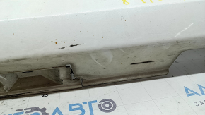 Left threshold Honda Insight 19-22 white NH-788P, scratches, scuffed