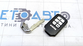 Smart Honda CRV 17-22 key, 5 buttons, Driver 2, with blade, worn