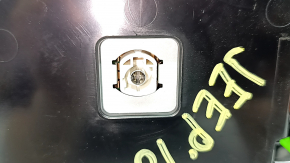Jeep Grand Cherokee WK2 19-22 climate control panel with monitor, glossy black with chrome, scratches