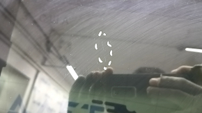 Jeep Grand Cherokee WK2 14-22 panoramic roof panel, beige curtain, needs cleaning, scratches on the glass