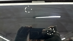 Jeep Grand Cherokee WK2 14-22 panoramic roof panel, beige curtain, needs cleaning, scratches on the glass