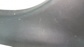 Jeep Compass 17-24 rear right door sill trim, black, scratches, needs cleaning, broken mount