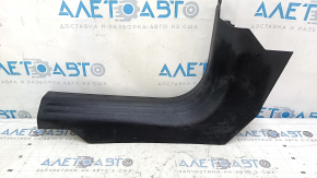 Jeep Compass 17-24 front left door sill trim, black, scratched, worn