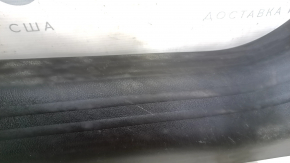 Jeep Compass 17-24 front left door sill trim, black, scratched, worn