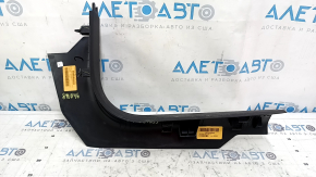 Jeep Compass 17-24 front left door sill trim, black, scratched, worn