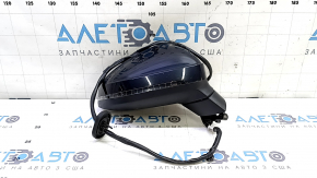 Right side mirror assembly for Audi A4 B9 17-19, 12 pins, turn signal, auto-dimming, memory, black