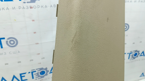 Right upper center pillar trim for Jeep Grand Cherokee WK2 16-22 beige, scratches, needs cleaning