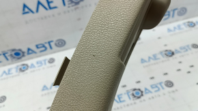 Right upper center pillar trim for Jeep Grand Cherokee WK2 16-22 beige, scratches, needs cleaning