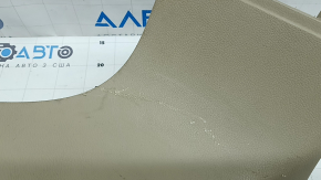 Left rear pillar trim for Jeep Grand Cherokee WK2 17-22, rear, beige, under speaker, scratches, worn, needs cleaning