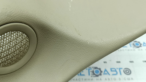 Left rear pillar trim for Jeep Grand Cherokee WK2 17-22, rear, beige, under speaker, scratches, worn, needs cleaning