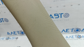 Upper left front pillar trim for Jeep Grand Cherokee WK2 16-22, beige, scratches, needs cleaning